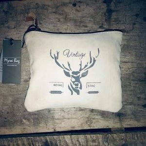 Vintage Reindeer Small Bag - Myra Bags